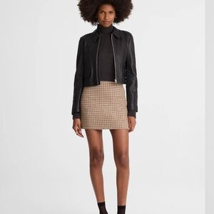 NWOT Madewell Houndstooth Skort